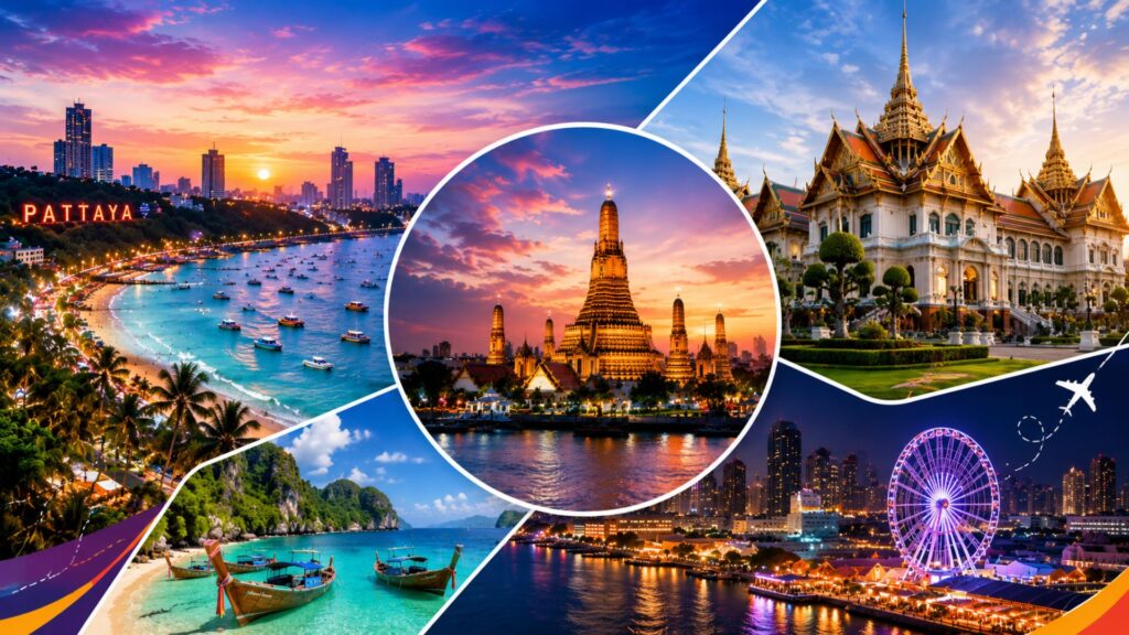 Pattaya Bangkok Tour Package 5 Nights 6 Days